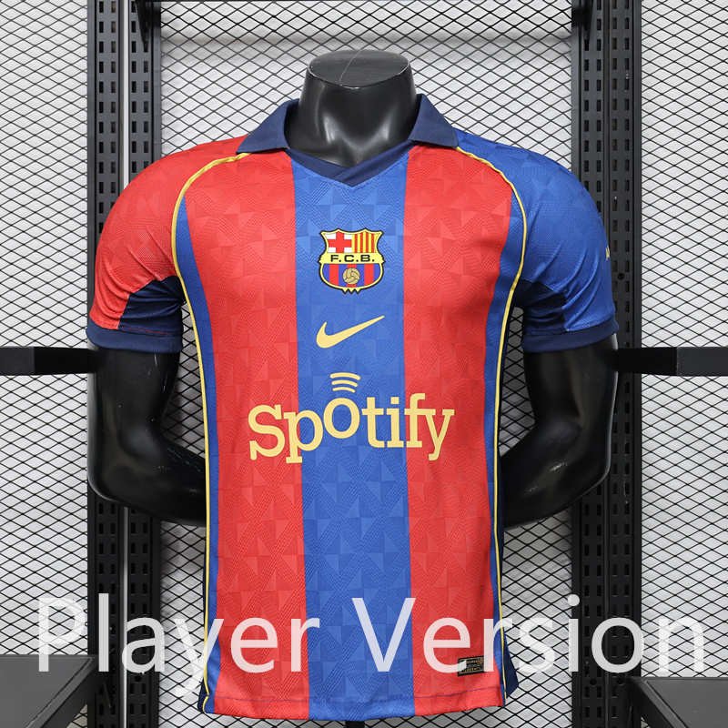a7383aea Player version 26-27 Barcelona Red Blue Soccer Jersey AAA - Image 1