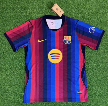 2026-27 Barcelona Home Blue Red Soccer Jersey AAA
