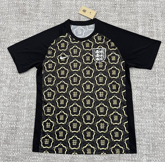 c0d62e8d 2026-2027 England Black Soccer Jersey AAA - Image 1