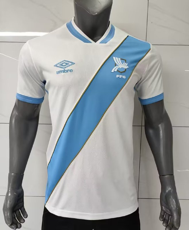 psc (1)(2) 2026-2027 Guatemala Home White Soccer Jersey AAA - Image 1