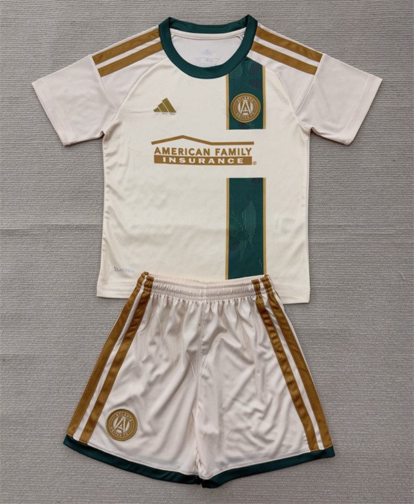 0B11F25F1FAD52AB11D1CE3718207F0A 2026-2027 Atlanta United Away Apricot Soccer Uniform - Image 1