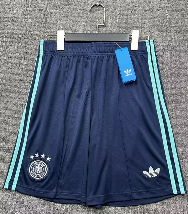 1CCF99CDF2F173665B7B18AA858B9B7D 2026-27 Germany Away Blue Soccer Shorts - Image 1
