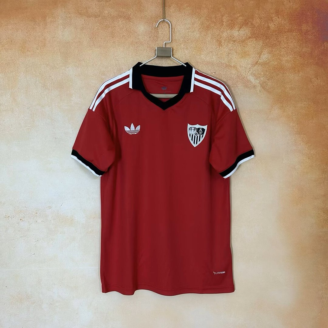 2F37554D2694A3FDAEEACF5B6A2F5077 2026-27 Sevilla Home Red Soccer Jersey AAA - Image 1