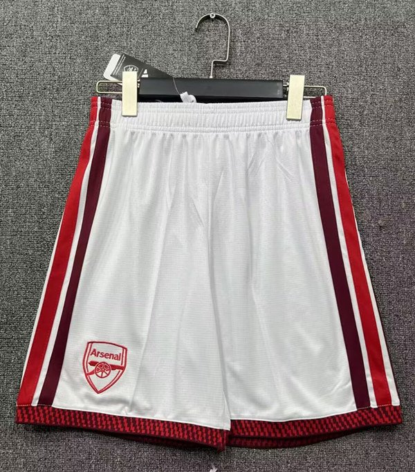36186486CEB79581FBD22CF1A57AA5BB 2026-27 Arsenal Home White Soccer Shorts - Image 1