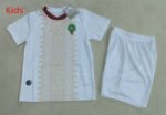 2026-2027 Morocco Away White Kids/Youth Soccer Uniform