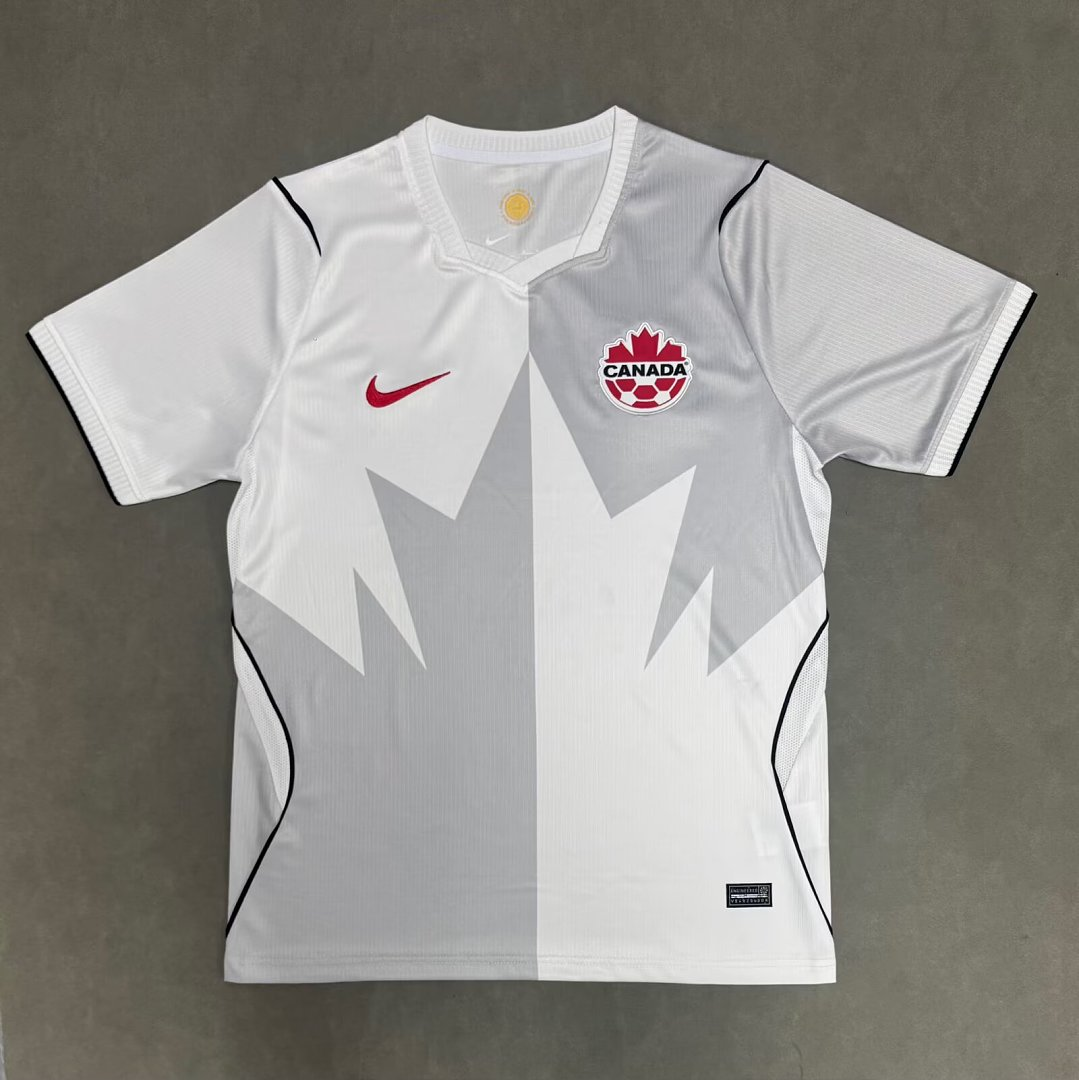 439523FF4C57775AC70F79526349860B 2026-2027 Canada 2nd Away White Soccer Jersey AAA - Image 1