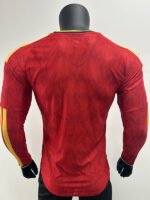 Player Version 2026-2027 Belgium Home Red Long sleeves Soccer Jersey AAA - Image 2