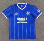 (S-4XL) 26-27 Rangers Home Blue Soccer Jersey AAA