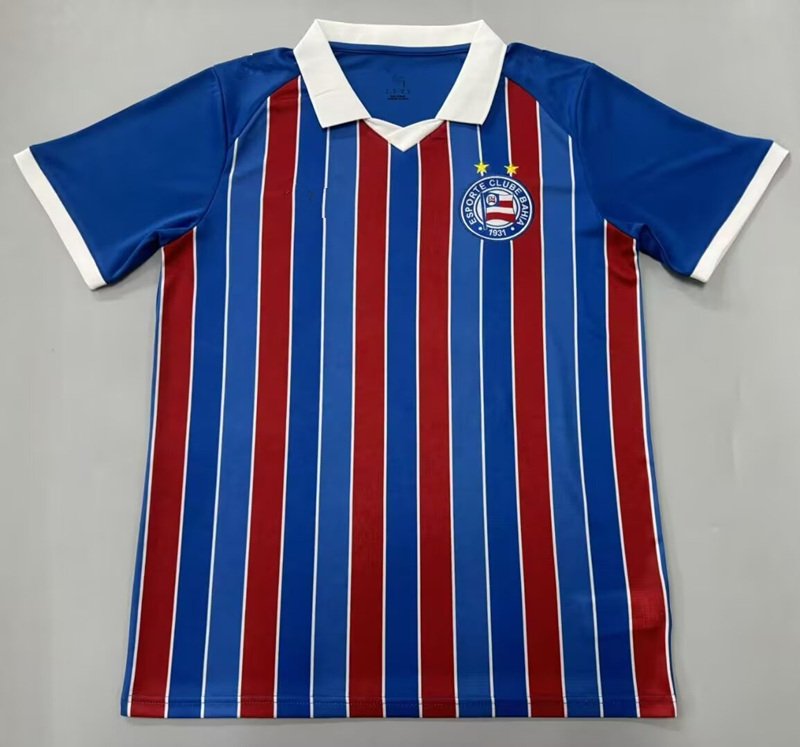 5455193F1FD475019DF667651C2A904D 2026-2027 Bahia Home Red Blue Soccer Jersey AAA - Image 1