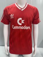 Retro Version 1986 Bayern Munich Home Red Soccer Jersey AAA