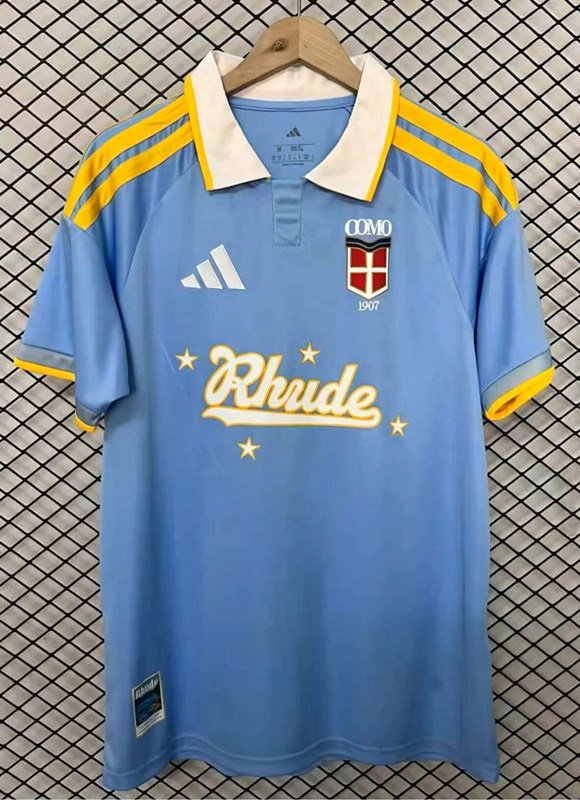 58EC1F8E4425B29DA1720B23A251B1D3 2026-2027 Como Blue Soccer Jersey AAA - Image 1