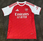 2025-26 Arsenal Home Red Soccer Jersey AAA