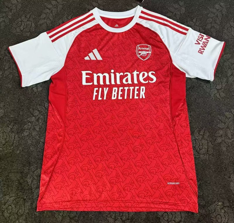731 2025-26 Arsenal Home Red Soccer Jersey AAA - Image 1