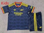 2026-2027 Arsenal  Away Royal Blue kids/youth  Soccer uniform