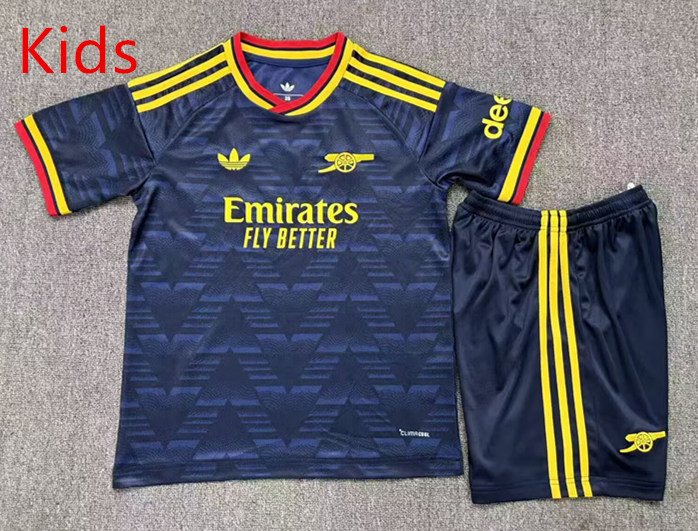 7434016DE0EE93C15202E637E3483D80 2026-2027 Arsenal Away Royal Blue kids/youth Soccer uniform - Image 1