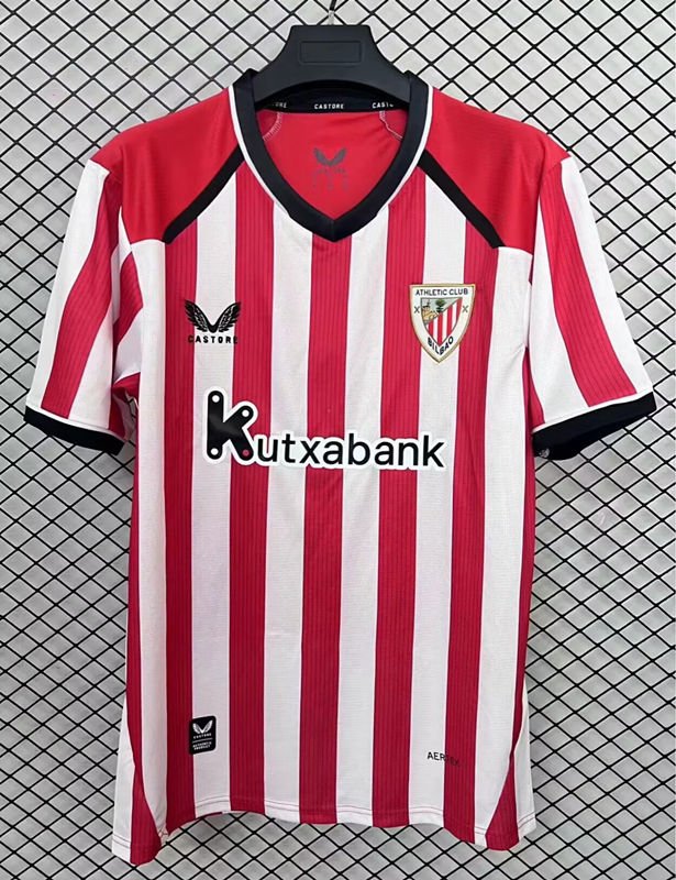 761 2026-27 Athletic BilbaoB Home Red&White Soccer Jersey AAA - Image 1