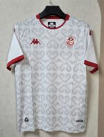 (S-4XL)26-27 Tunisia Away White Soccer Jersey AAA