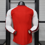 Player version 26-27 Arsenal Home Red Long-sleeved Soccer Jersey AAA - Image 2