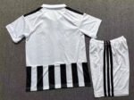 2026-2027 Juventus Home Black White kids/youth  Soccer uniform - Image 2