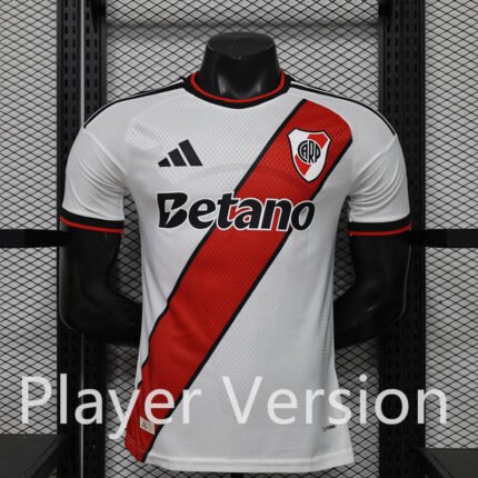 Player version 2026-27 River Plate Home White  Red Soccer Jersey AAA