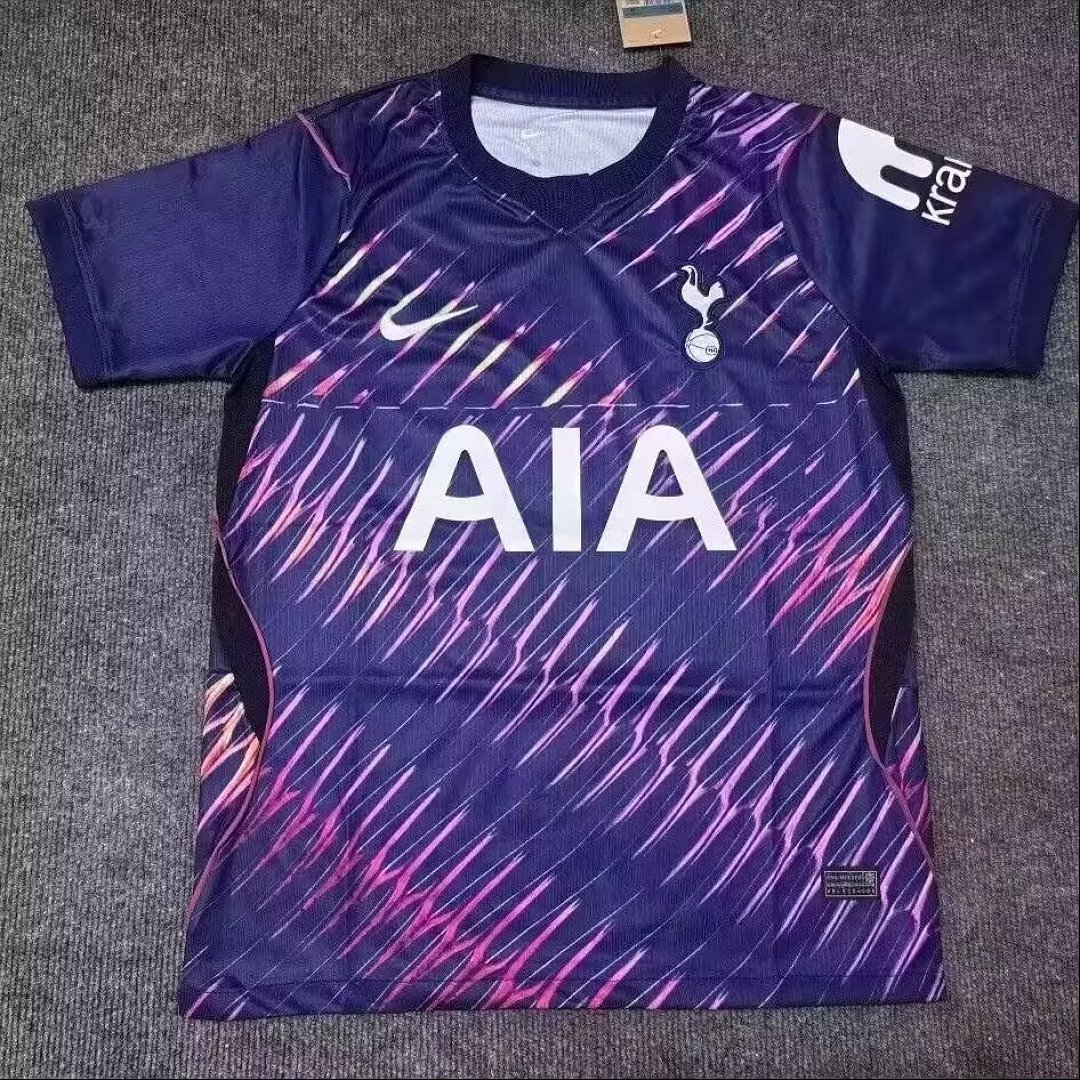 E65CE4AFF293FC31197DCF2460DCBDA4 2026-2027 Tottenham Hotspur Away Purple Soccer Jersey AAA - Image 1