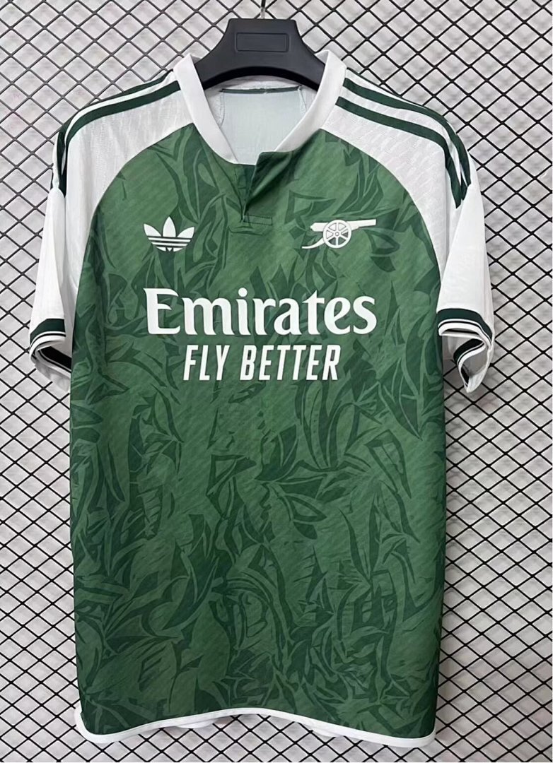 IMG_1014 2026-2027 Arsenal Green Soccer Jersey AAA - Image 1