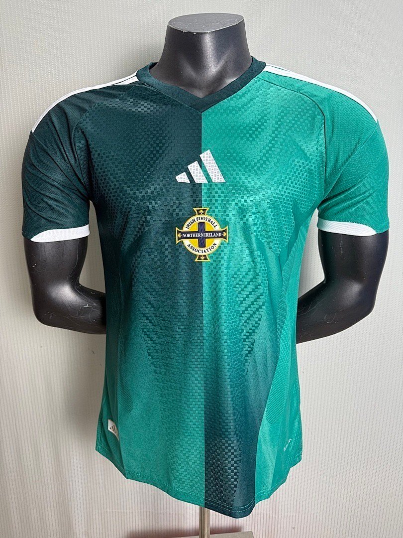 IMG_1096 Player Version 2026-2027 Northern Ireland Home Green Soccer Jersey AAA - Image 1