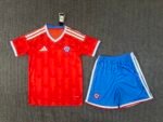 26-27 Chile Home Red Soccer uniforms