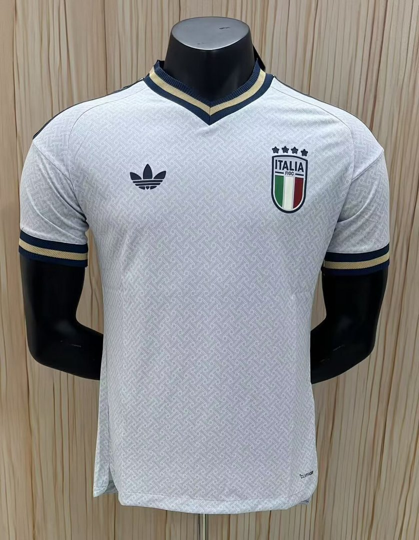 IMG_1536 Player version 26-27 Italy Away White Soccer Jersey AAA - Image 1
