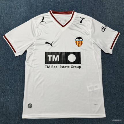 2026-27 Valencia Home  White Soccer Jersey AAA