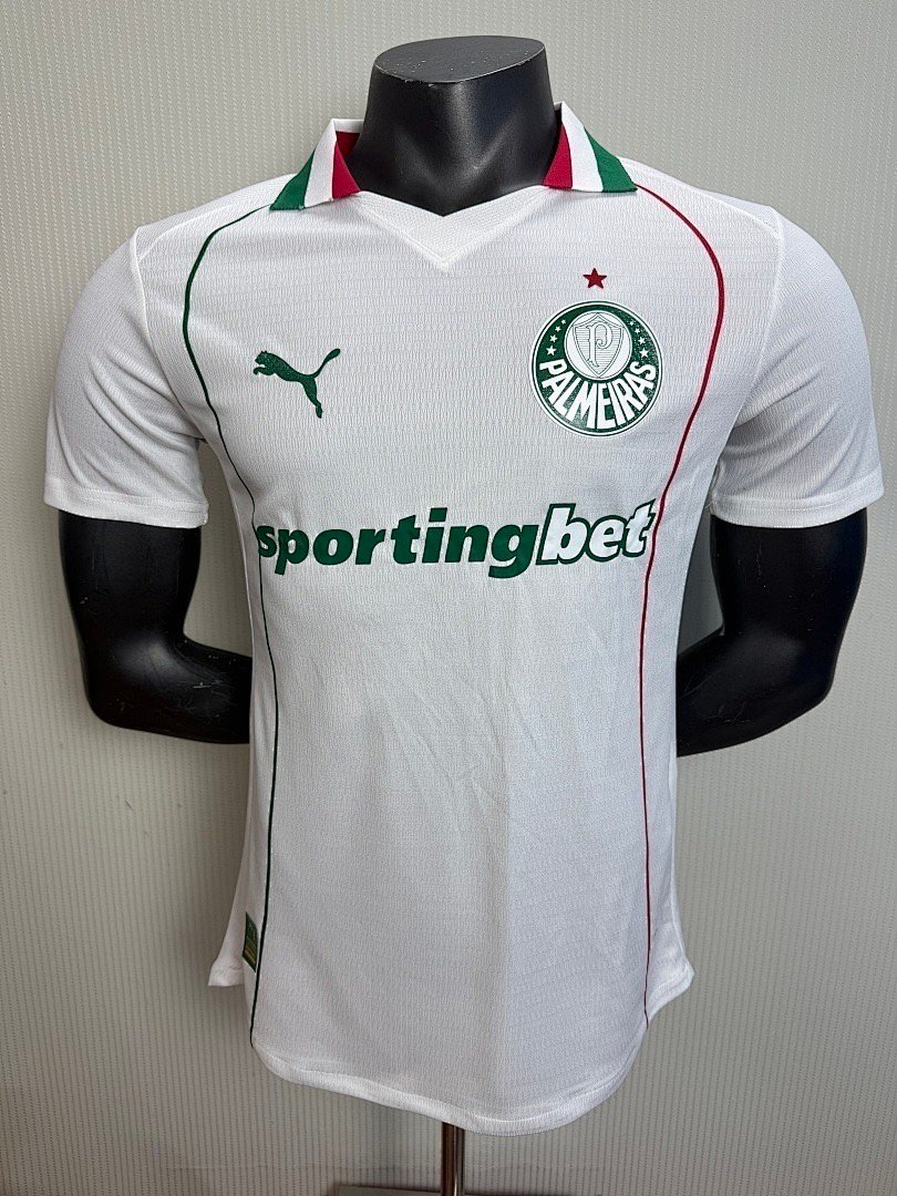 IMG_1824 Player Version 26-27 Palmeiras Away White Soccer Jersey AAA - Image 1