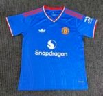 （S-4XL） 2026-2027 Manchester United Blue Soccer Jersey AAA