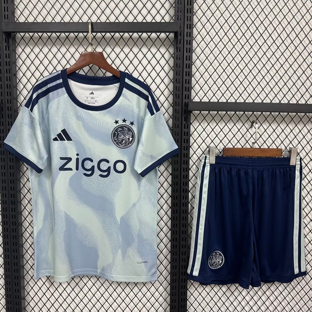IMG_2286 2026-27 Ajax 2nd Away Light Blue Soccer Uniform - Image 1