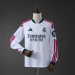 2026-2027 Real Madrid Home White Long sleeves Soccer Jersey AAA