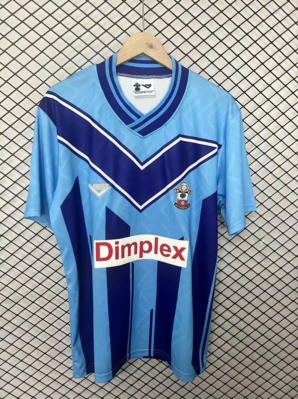 psc (3) (6) Retro Version 1993-95 Southampton 2nd Away Blue Soccer Jersey AAA - Image 1