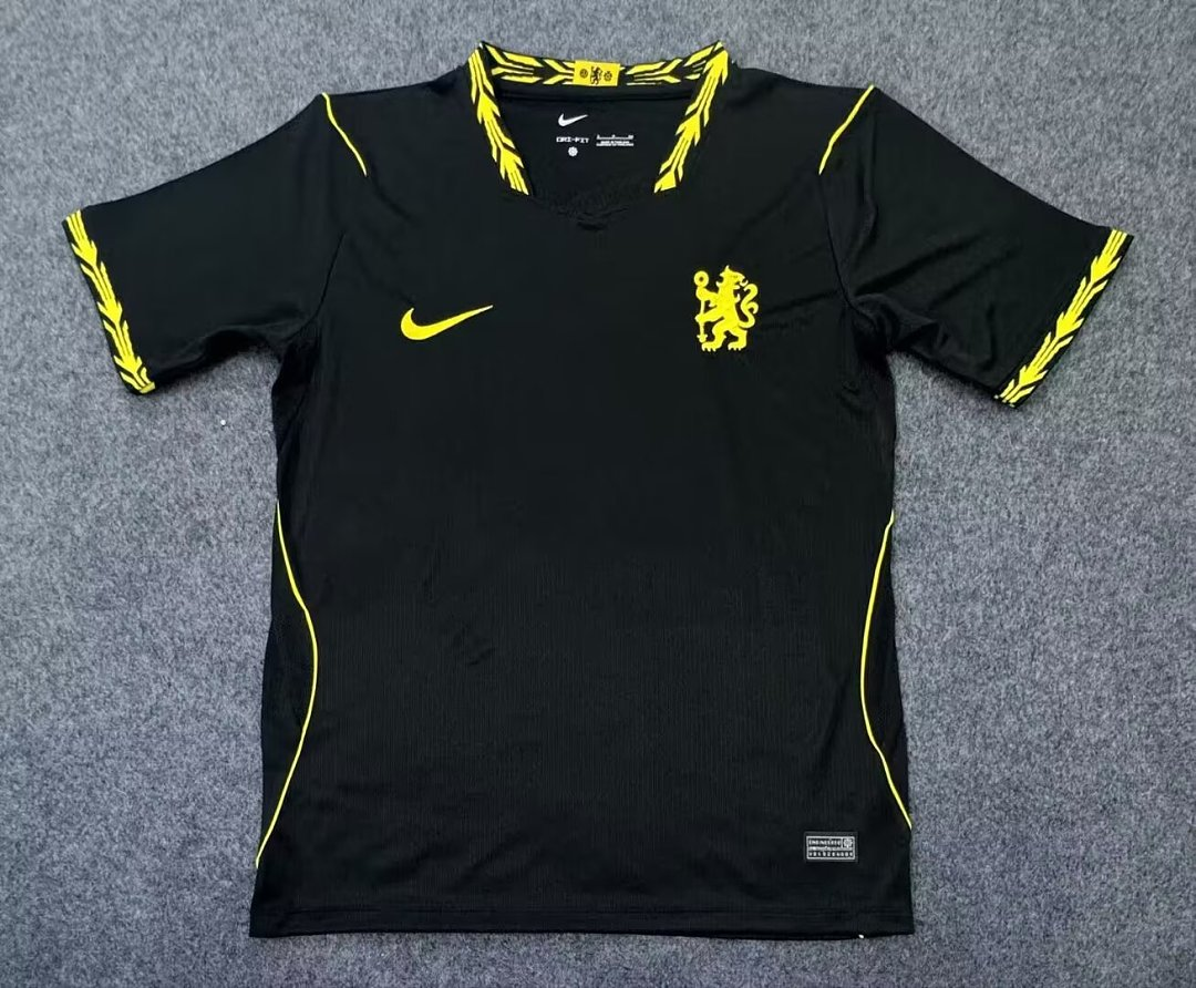 微信图片_20260516203614_2_1 2026-2027 Chelsea Away Black Soccer Jersey AAA - Image 1