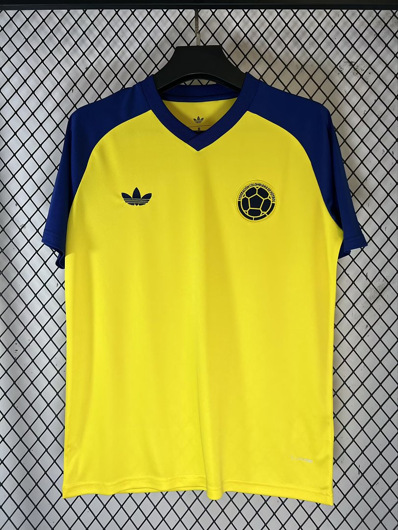 微信图片_20260516203616_4_1 2026-2027 Colombia Yellow Soccer Jersey AAA - Image 1