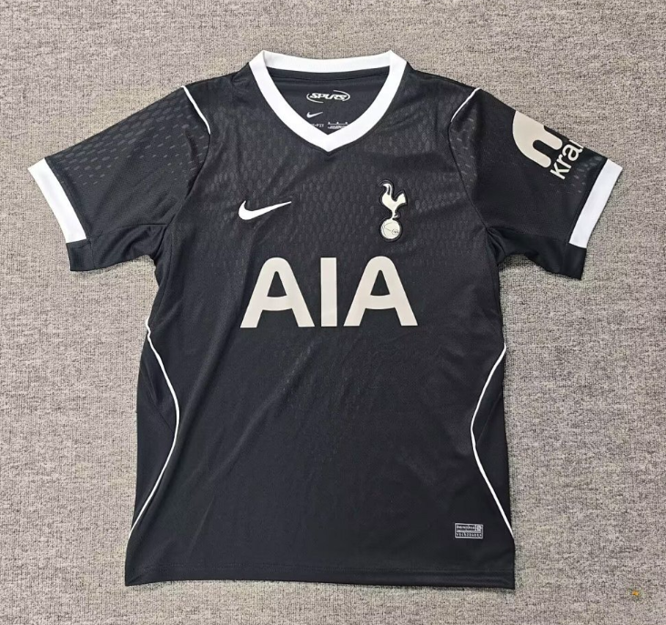 微信图片_20260516203621_10_1 2026-2027 Tottenham Hotspur Away Black Soccer Jersey AAA - Image 1