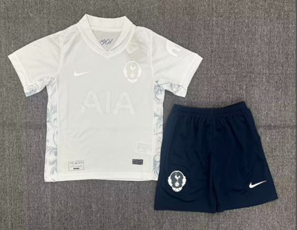 2026-2027 Tottenham Hotspur White kids/youth  Soccer uniform