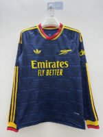 （S-4XL） 2026-2027 Arsenal Away Royal Blue Soccer Long sleeves Jersey AAA