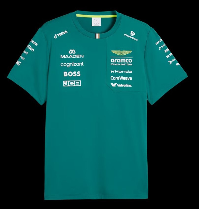 10b7c35a 2026FI Formula Martin One Green Formula One Racing Suit - Image 1