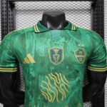 Player version 2026-2027 Saudi Arabia Green Soccer Jersey AAA - Image 5