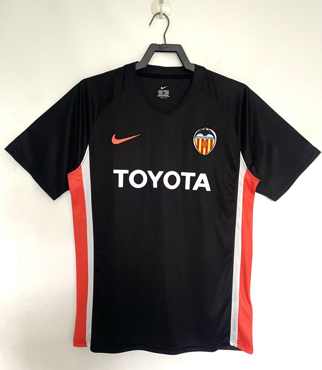 12a646d9 Retro Version 2006-07 Valencia Away Black Soccer Jersey AAA - Image 1