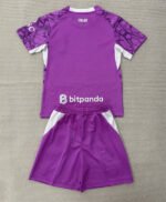 2026-2027 AC Milan Goalkeeper Purple kids/youth  Soccer uniform - Image 2