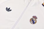 26-27 Real Madrid White Thailand Soccer Jacket Uniform - Image 2