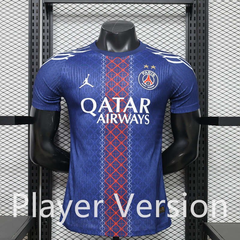 19e3cdea 2star Player Special Edition 25-26 Paris Blue Thailand Soccer Jersey AAA-888 - Image 1