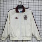 2026 Spain White Windbreaker  Soccer Jacket
