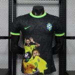 Player version 2026-2027 Brazil Black Soccer Jersey AAA