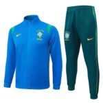 26-27 Brazil Blue Thailand Soccer Jacket Uniform