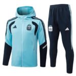 26-27 Argentina Sky Blue Thailand Soccer Jacket Uniform With Hat